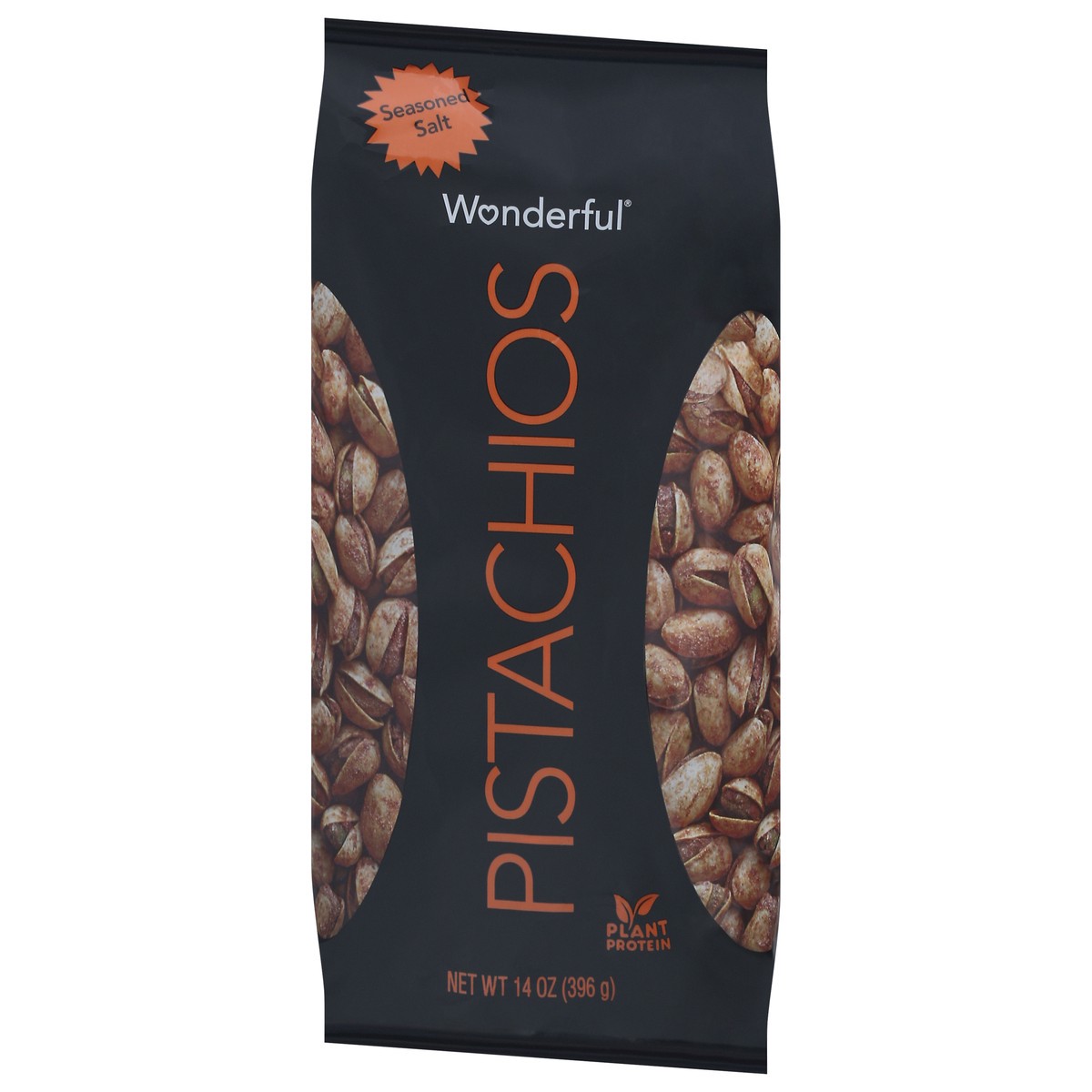 slide 8 of 13, Wonderful Pistachios, In Shell Seasoned Salt Flavored Nuts, 14 Ounce Bag, 14 oz