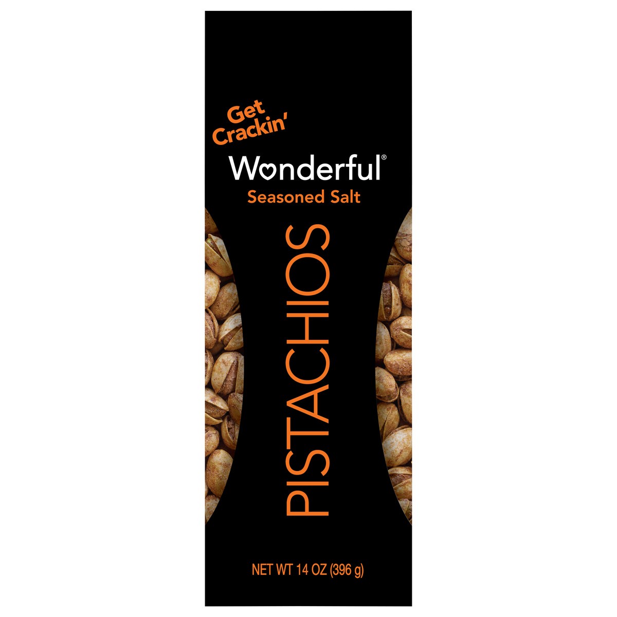 slide 1 of 13, Wonderful Pistachios, In Shell Seasoned Salt Flavored Nuts, 14 Ounce Bag, 14 oz