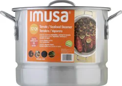 Imusa Aluminum Tamale Steamer 12 Qt
