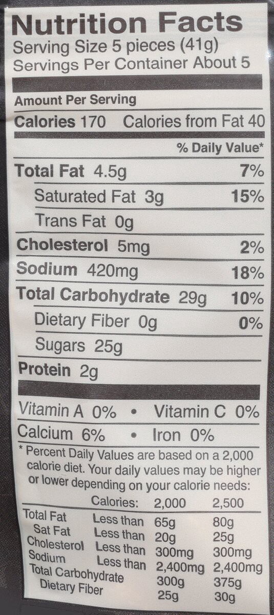 slide 7 of 9, Caramels, 8 oz