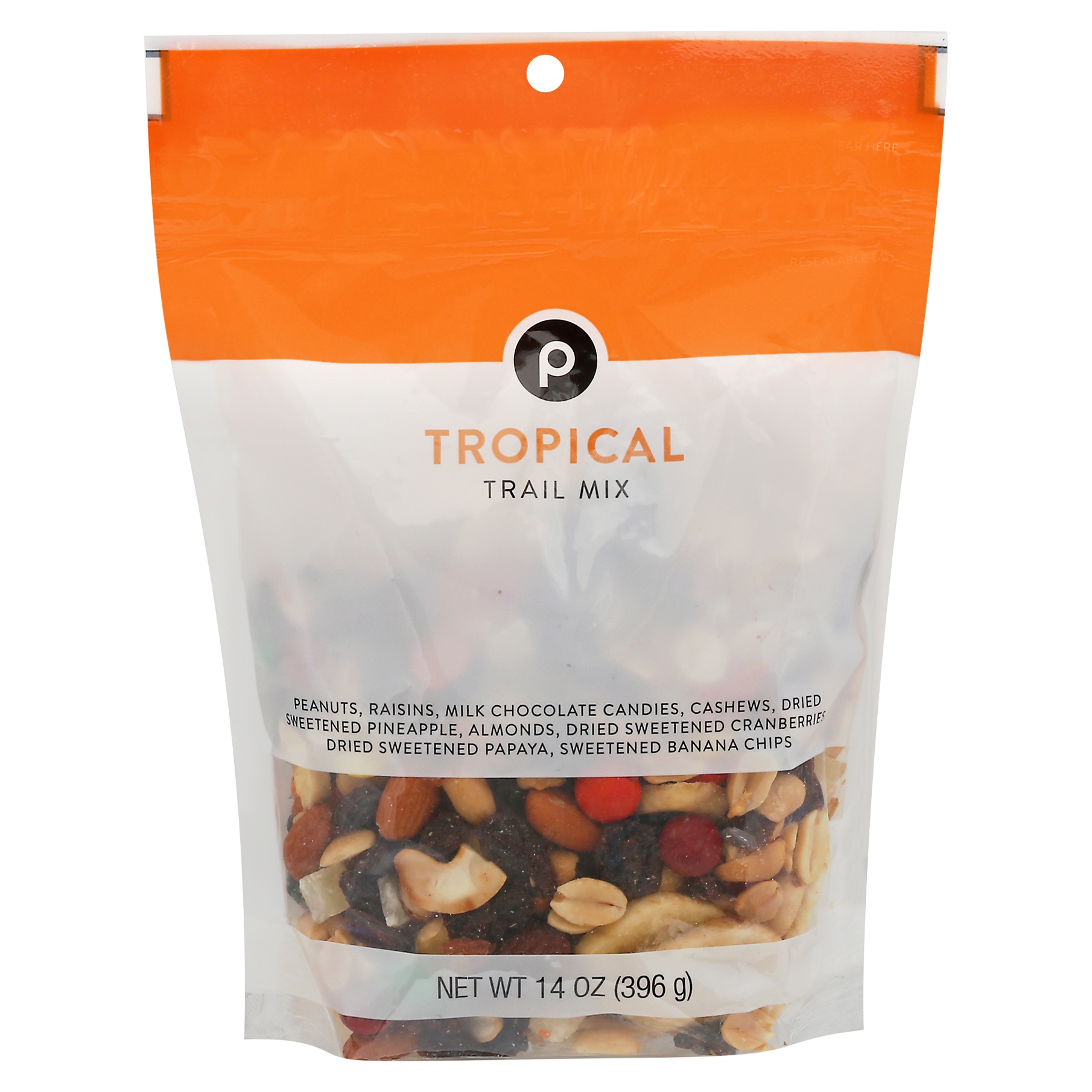 slide 1 of 1, Publix Tropical Trail Mix - 14 oz, 14 oz
