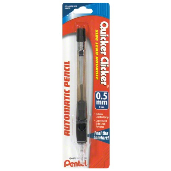 slide 1 of 1, Pentel Quicker Clicker Mechanical Pencil, 0.5 mm