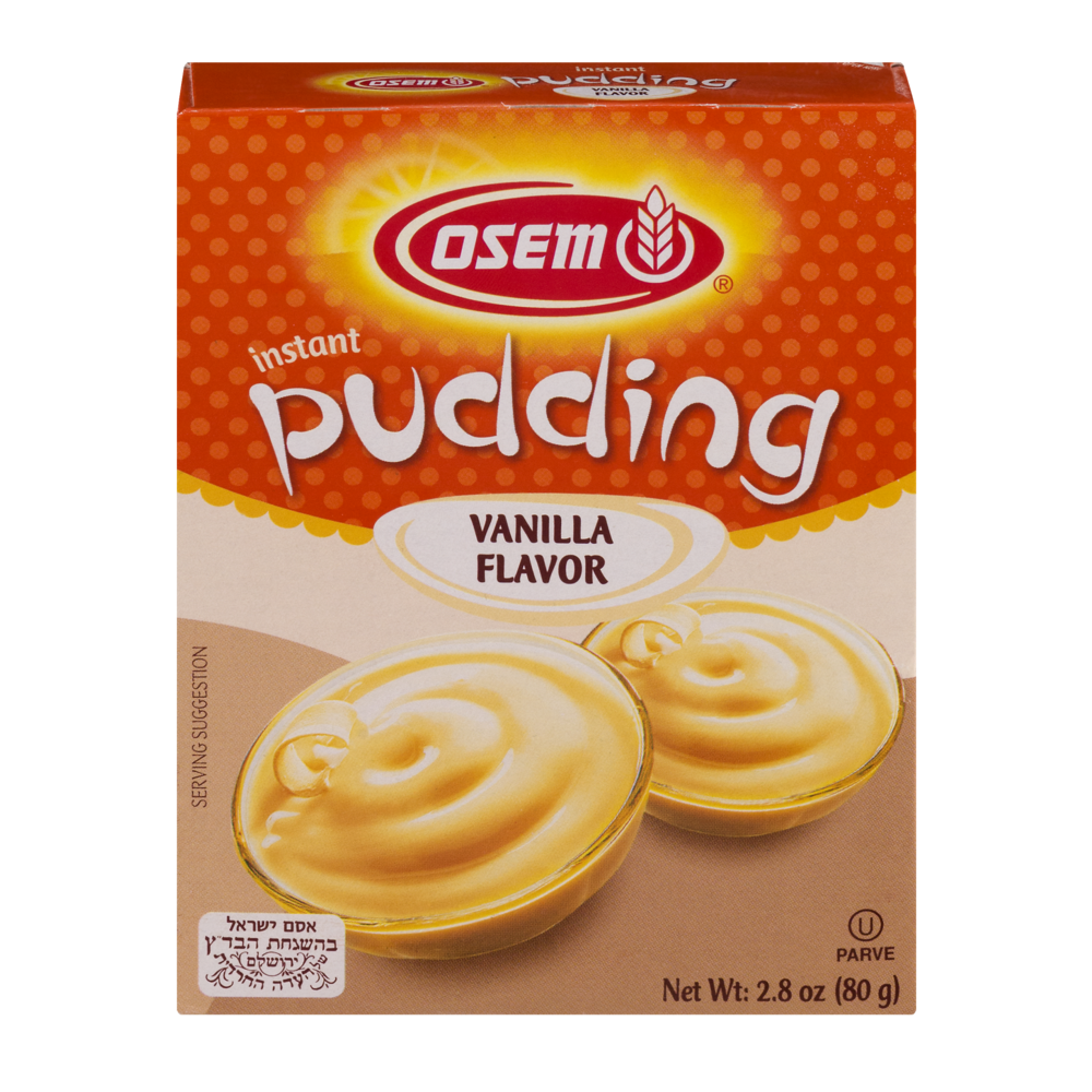 slide 1 of 1, Osem Vanilla Flavor Instant Pudding, 2.8 oz