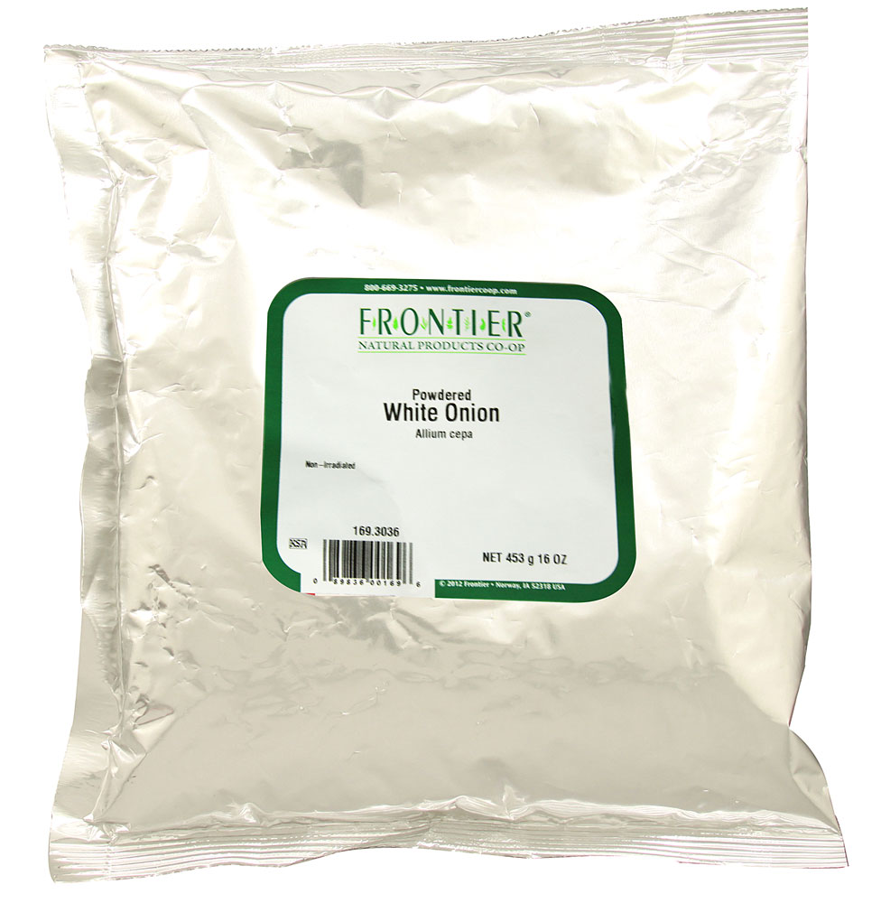 slide 1 of 1, Frontier Powdered White Onion, per lb