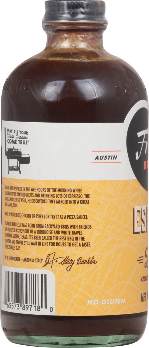 slide 3 of 13, Franklin Barbecue Espresso BBQ Sauce 14 oz Bottle, 14 oz