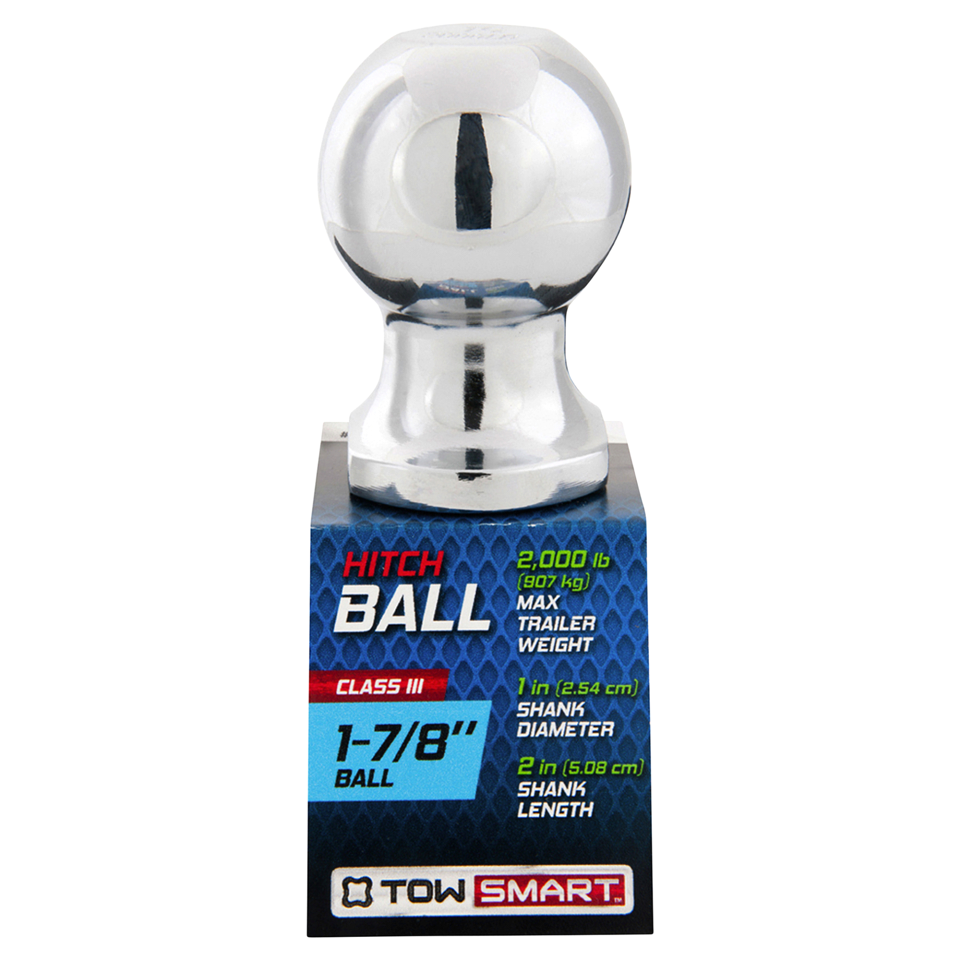 slide 1 of 1, TowSmart Class III Hitch Ball, 1 ct