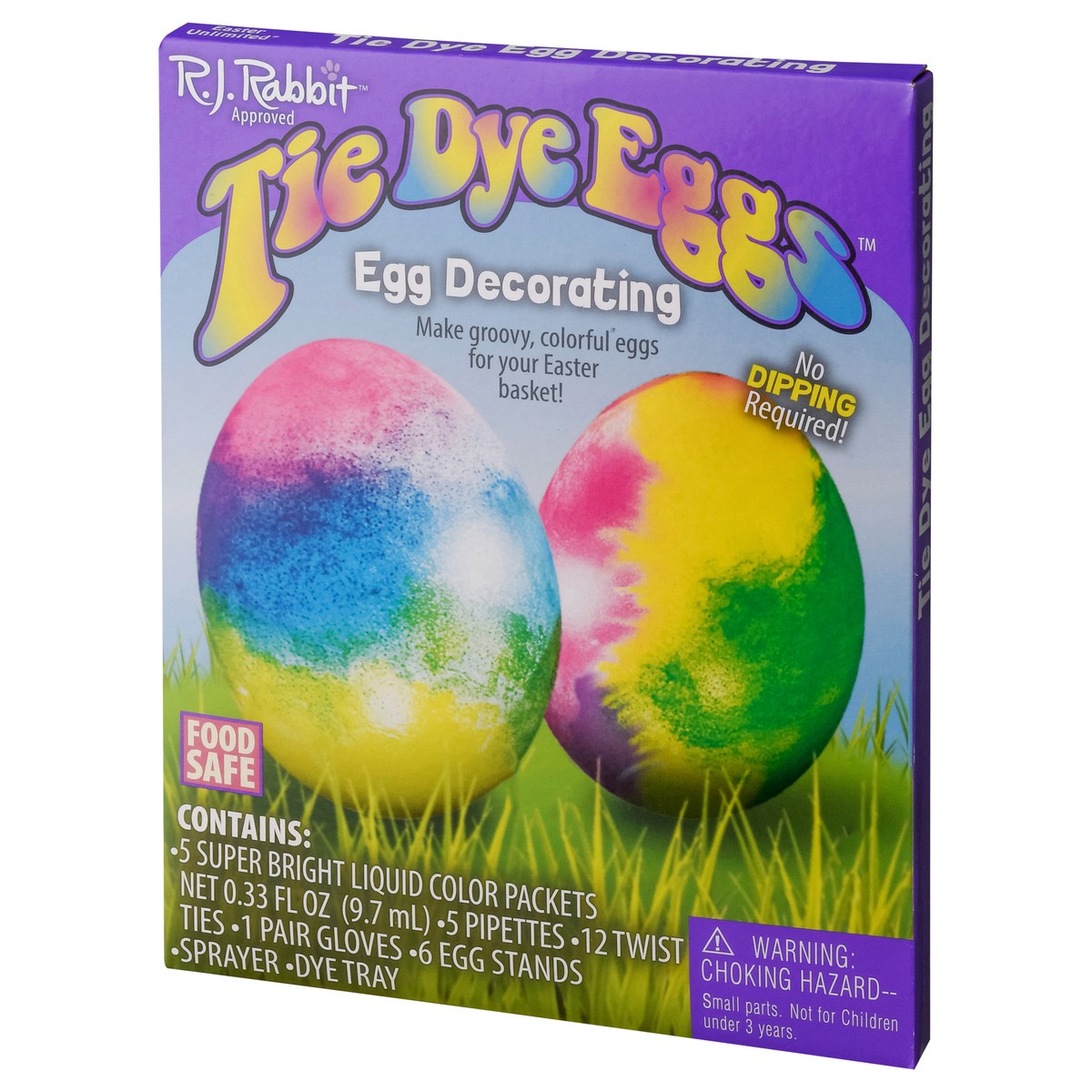 slide 8 of 12, R.J. Rabbit Tie Dye Eggs Egg Decorating 1 ea, 1 ct