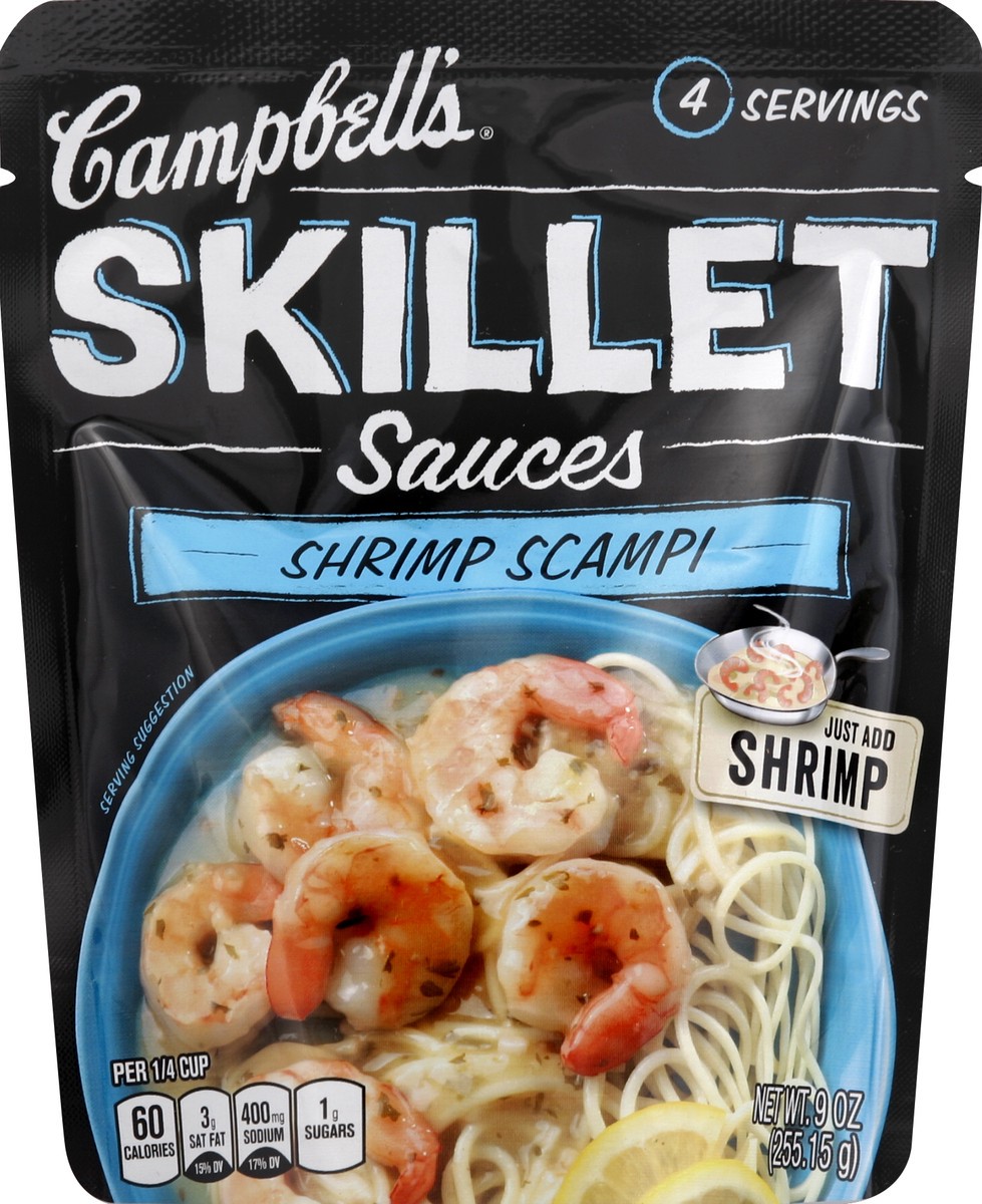 slide 2 of 2, Campbell's Shrimp Scampi Skillet Sauces, 9 oz