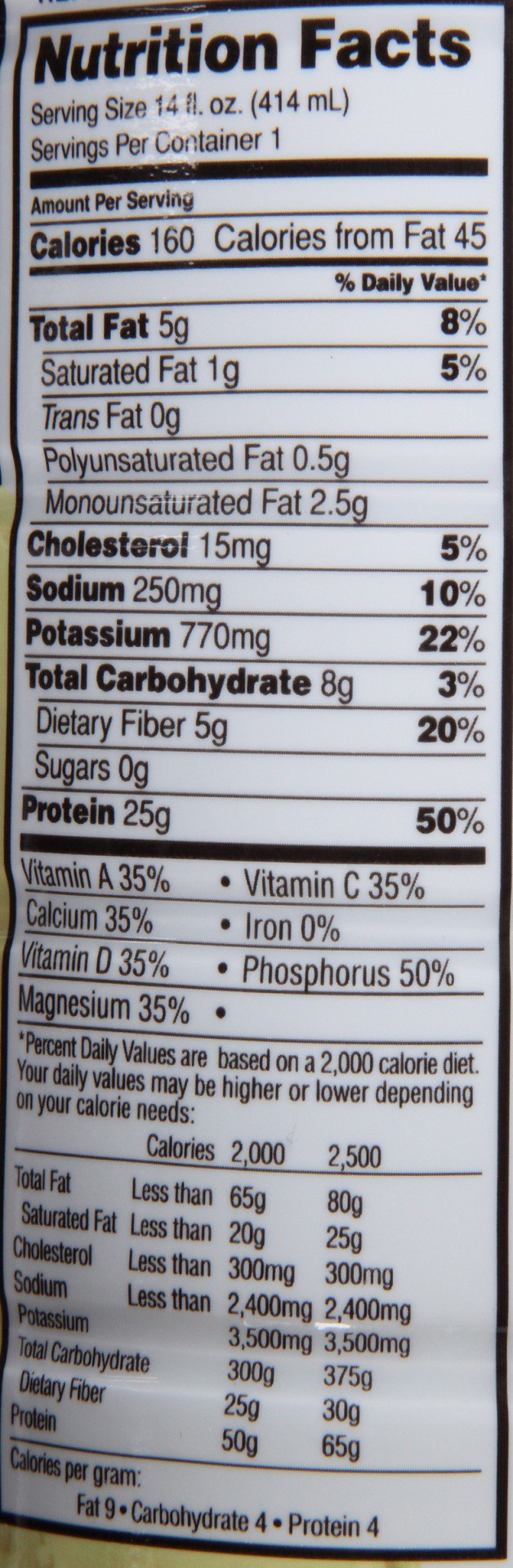 slide 2 of 6, Muscle Milk Banana Creme Protein Shake, 14 fl oz