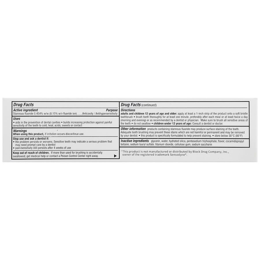 slide 4 of 5, Walgreens Restore & Defend Sensitive Fluoride Toothpaste Extra Fresh, 3.4 oz