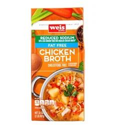 Weis Quality Reduced Sodium Chicken Broth