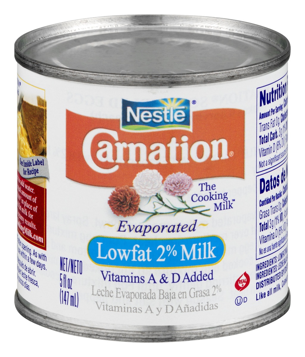 slide 1 of 1, CARNATION Lowfat 2% Evaporated Milk, 5 oz