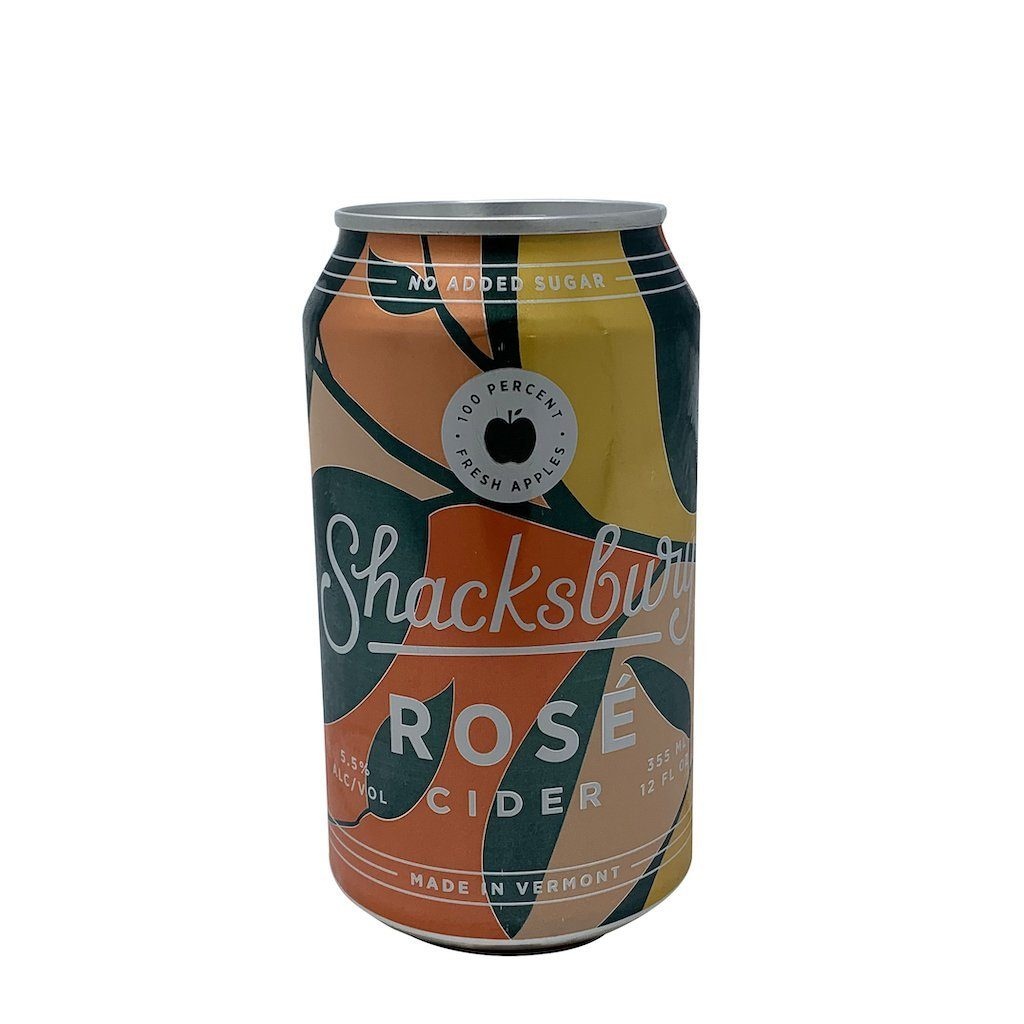 slide 1 of 1, Shacksbury Rose Cider, Single, 4 ct; 12 fl oz