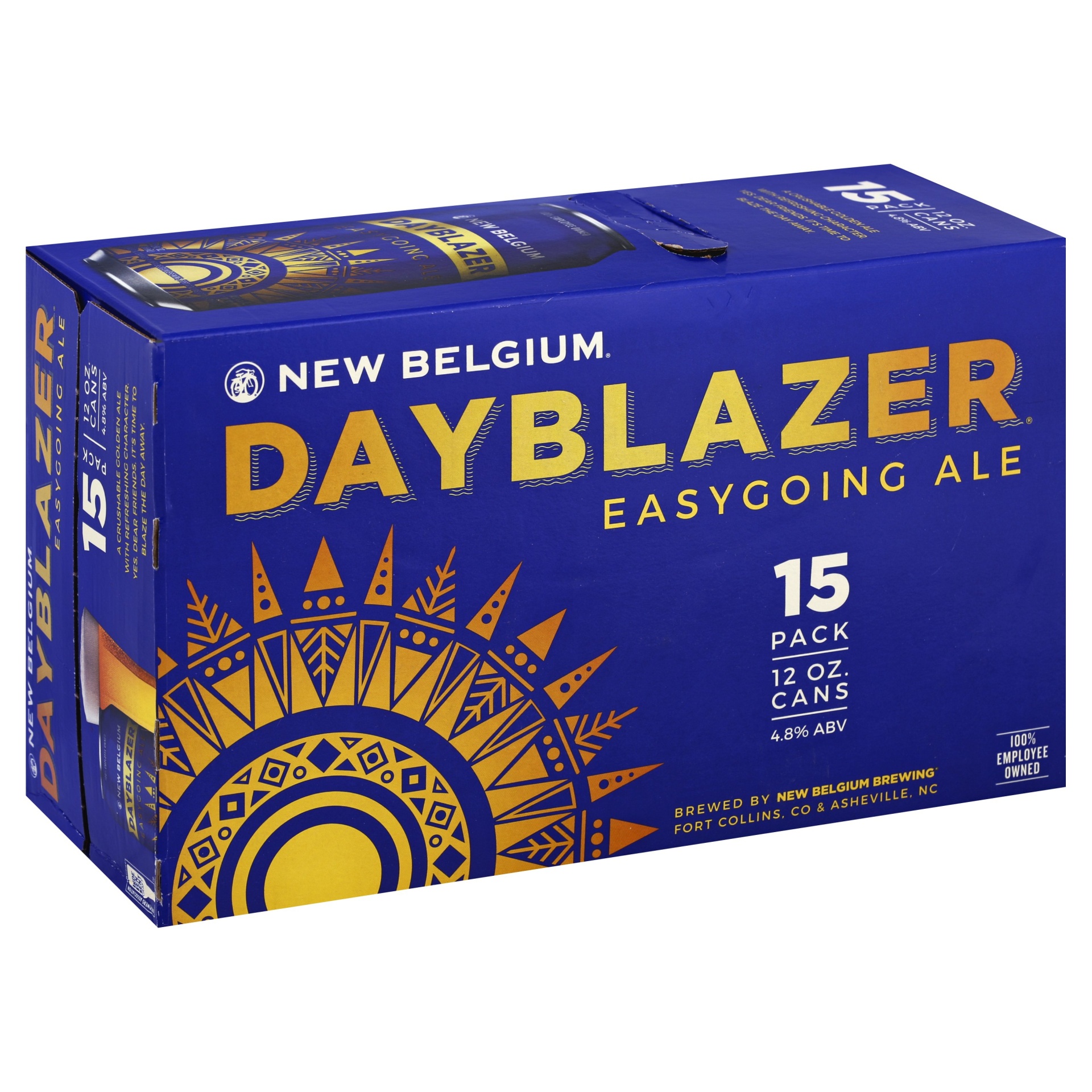 slide 1 of 7, New Belgium Dayblazer, 15 ct; 12 oz