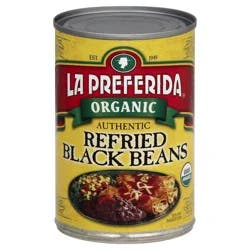 La Preferida Organic Refried Black Beans