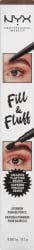 Nyx Professional Makeup Fill & Fluff Ash Brown Eyebrow Pomade Pencil