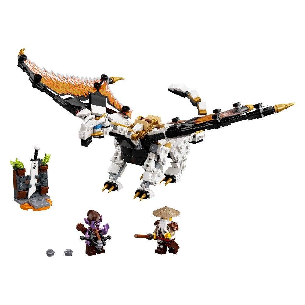 slide 2 of 7, LEGO NINJAGO Wu's Battle Dragon Ninja Battle Set Building Toy, 1 pc