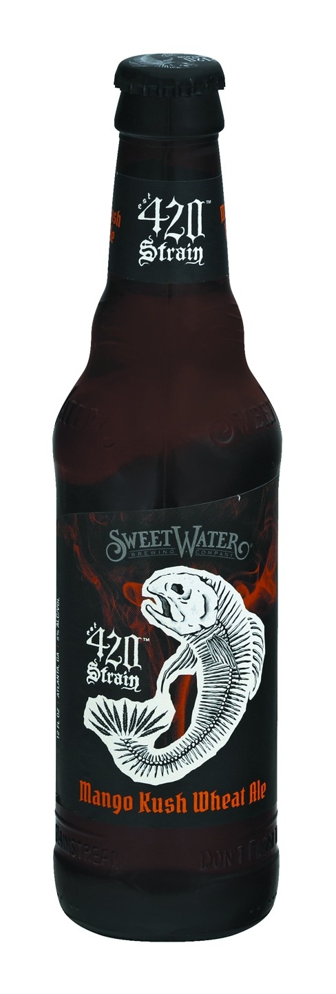 slide 1 of 1, SweetWater Brewing Company Mango Kush Single Bottle, 12 oz