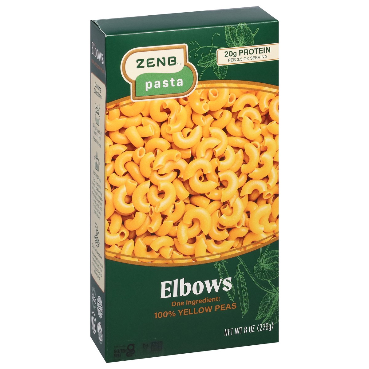 slide 12 of 13, Zenb Elbows 8 oz, 8 oz