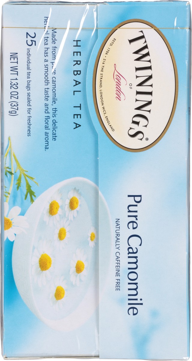 slide 3 of 9, Twinings Pure Camomile Herbal Tea Bags - 25 ct; 1.32 oz, 25 ct