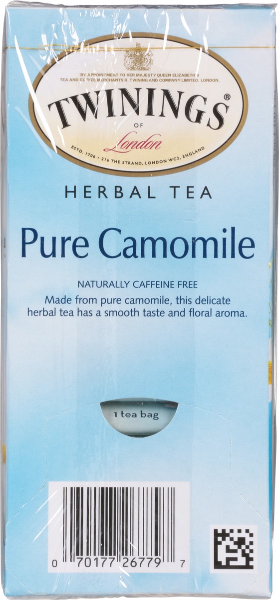 slide 9 of 9, Twinings Pure Camomile Herbal Tea Bags - 25 ct; 1.32 oz, 25 ct