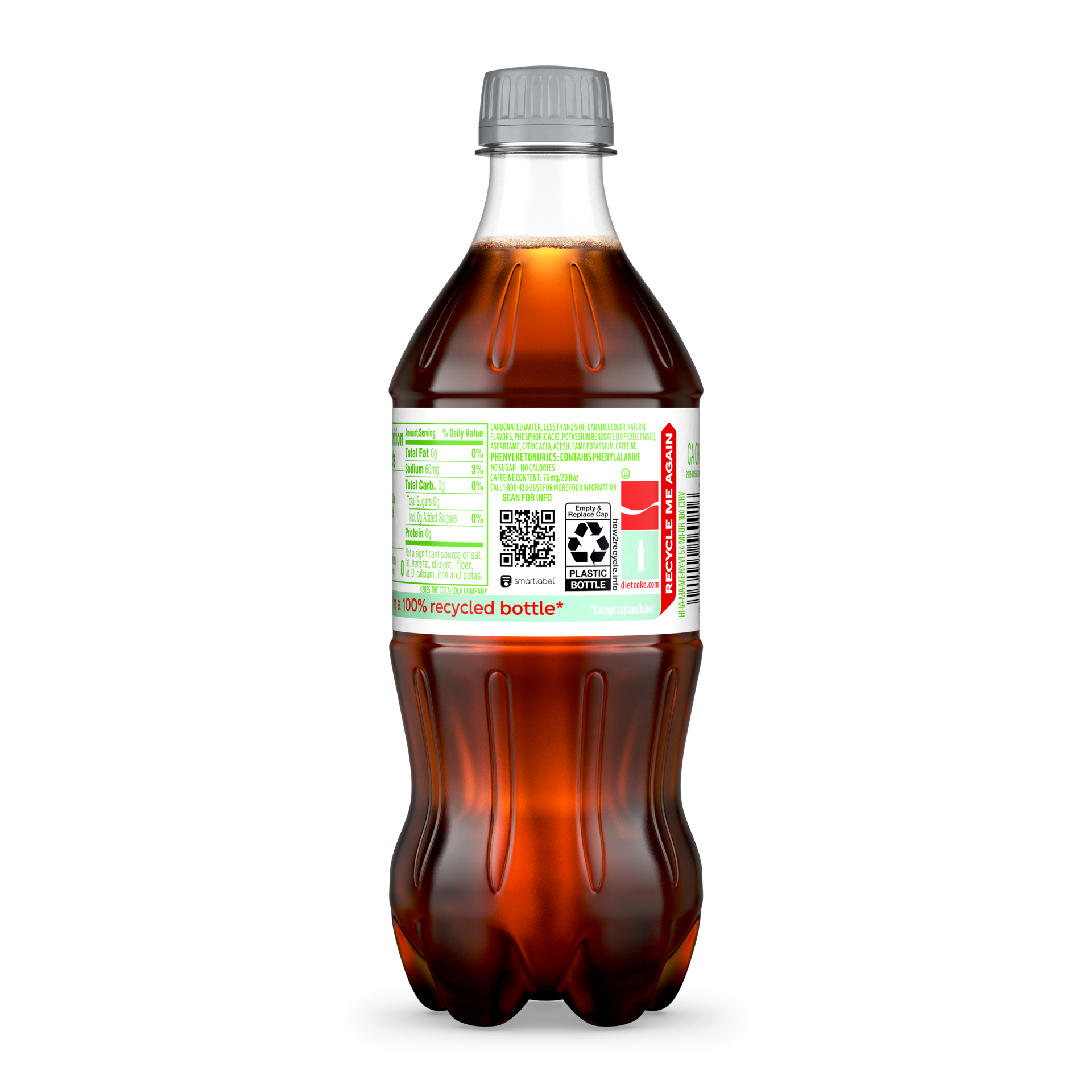 slide 2 of 5, Diet Coke Lime Bottle, 20 fl oz, 20 fl oz