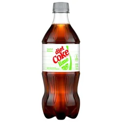 Diet Coke Lime Bottle, 20 fl oz