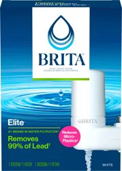 Brita White Tap Water Faucet Filter System