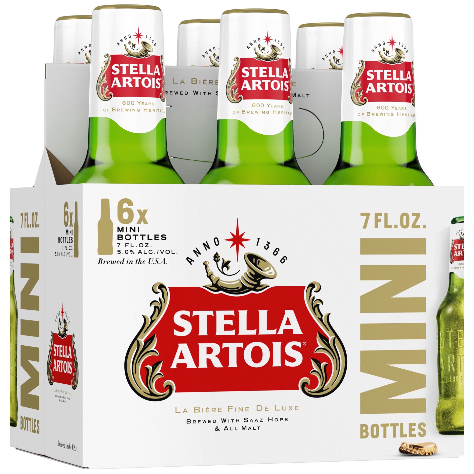 slide 1 of 45, Stella Artois Petite Lager, 42.0 fl oz