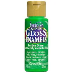 Americana Gloss Enamels - Festive Green