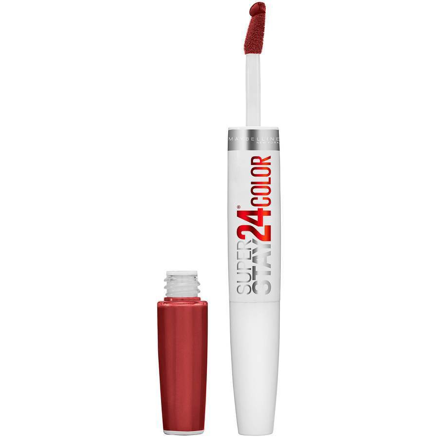 slide 1 of 2, Super Stay 24 2-Step Long Lasting Liquid Lipstick - Everlasting Wine - 0.14 fl oz, 0.14 fl oz