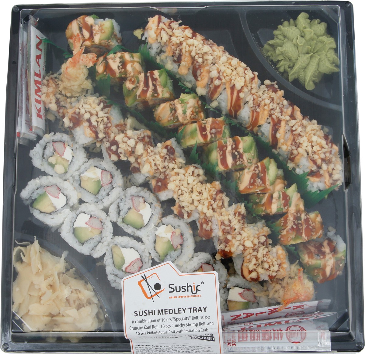 slide 5 of 7, Sushic Sushi Medley Tray, 1 ct