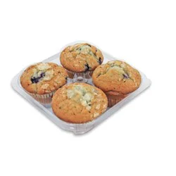 The Save Mart Company Blueberry Muffins, 4 Count