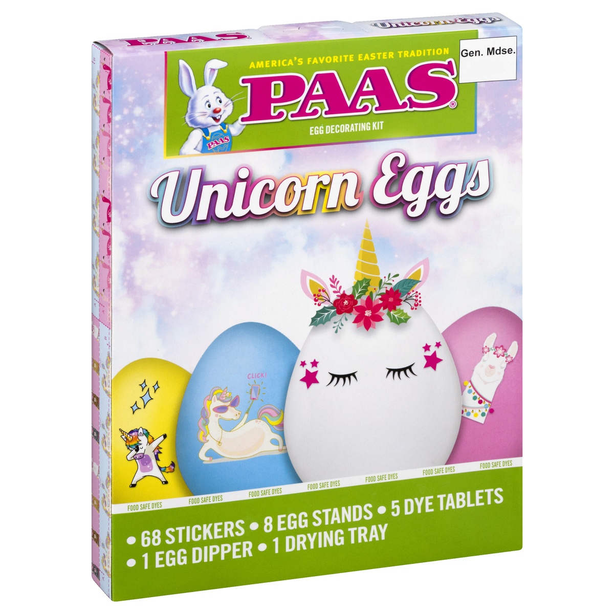 slide 2 of 9, PAAS Easter Unicorn Eggs Decorating Kit, 1 ct