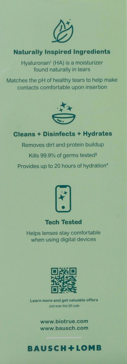 slide 2 of 9, Biotrue Sterile Multi-Purpose Solution 10 fl oz, 10 fl oz