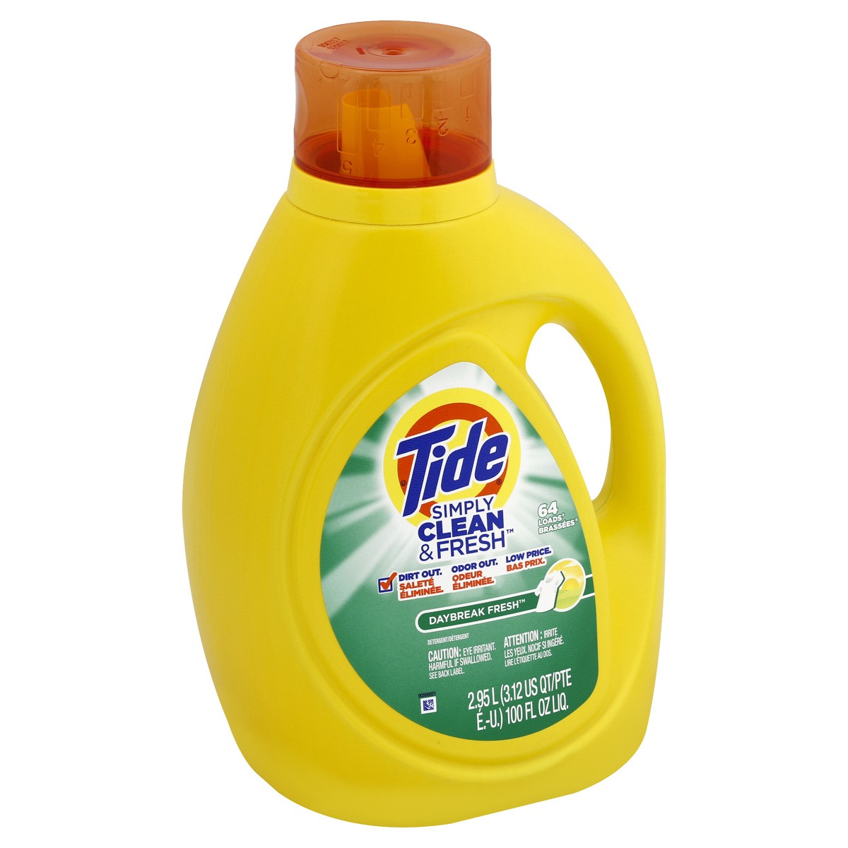 slide 3 of 10, Tide Detergent 2.95 lt, 100 fl oz