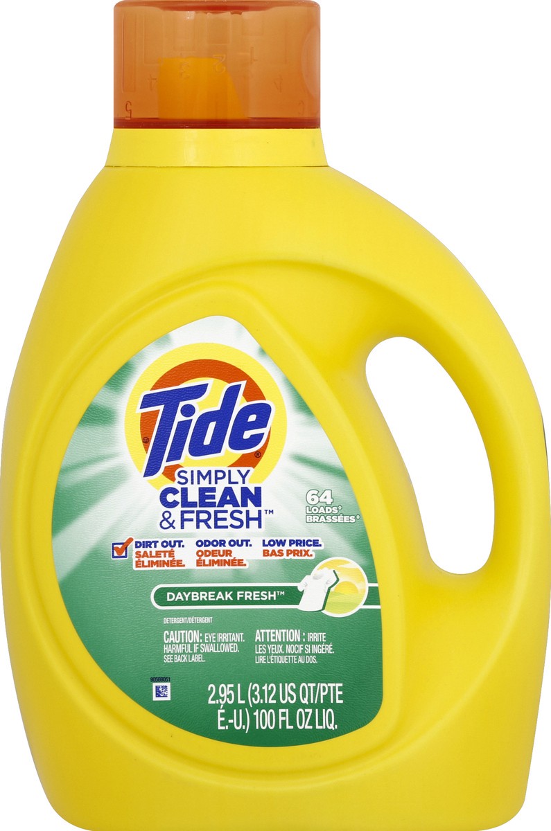 slide 1 of 10, Tide Detergent 2.95 lt, 100 fl oz