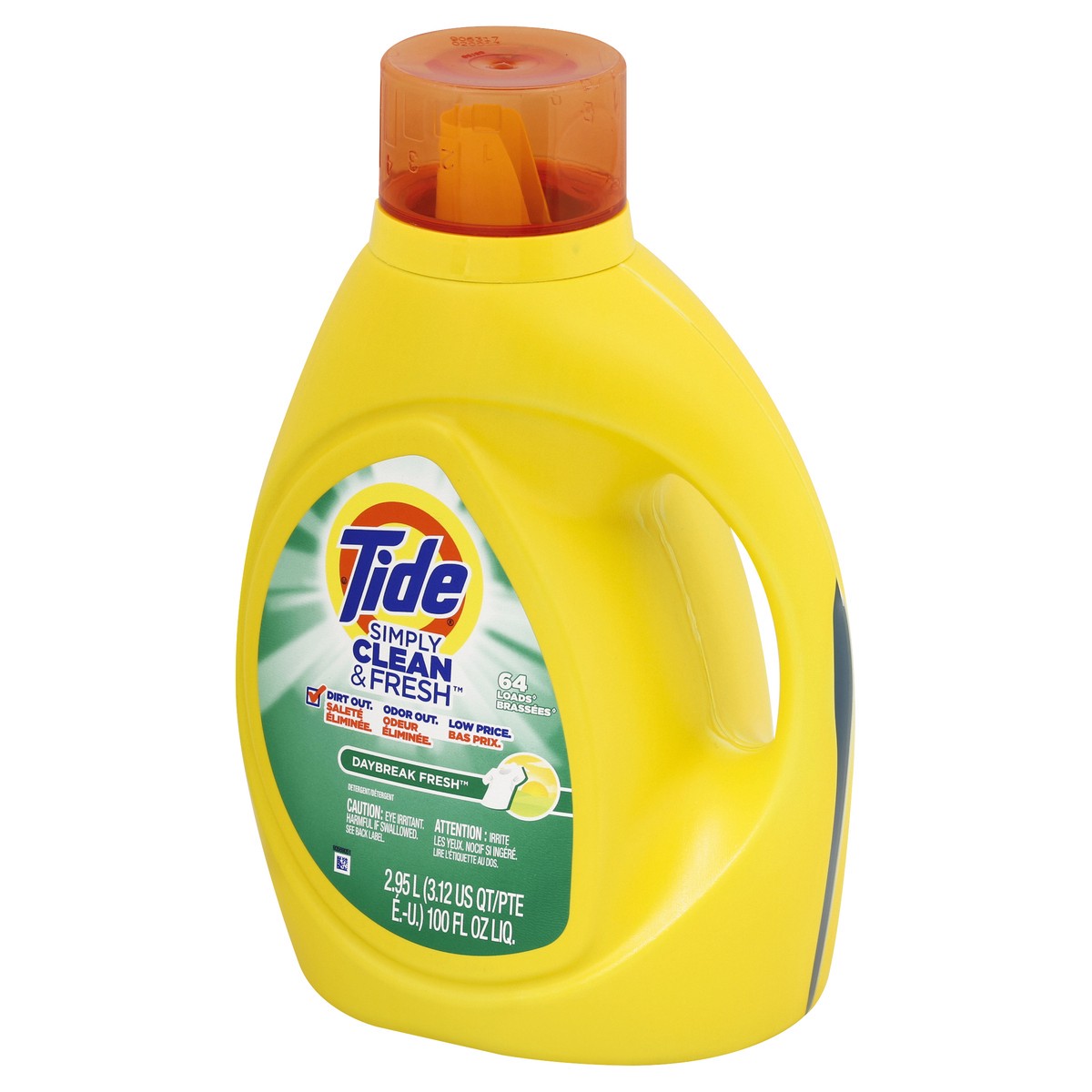 slide 4 of 10, Tide Detergent 2.95 lt, 100 fl oz