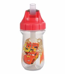 The First Years Disney Cars Flip Top Straw Cup