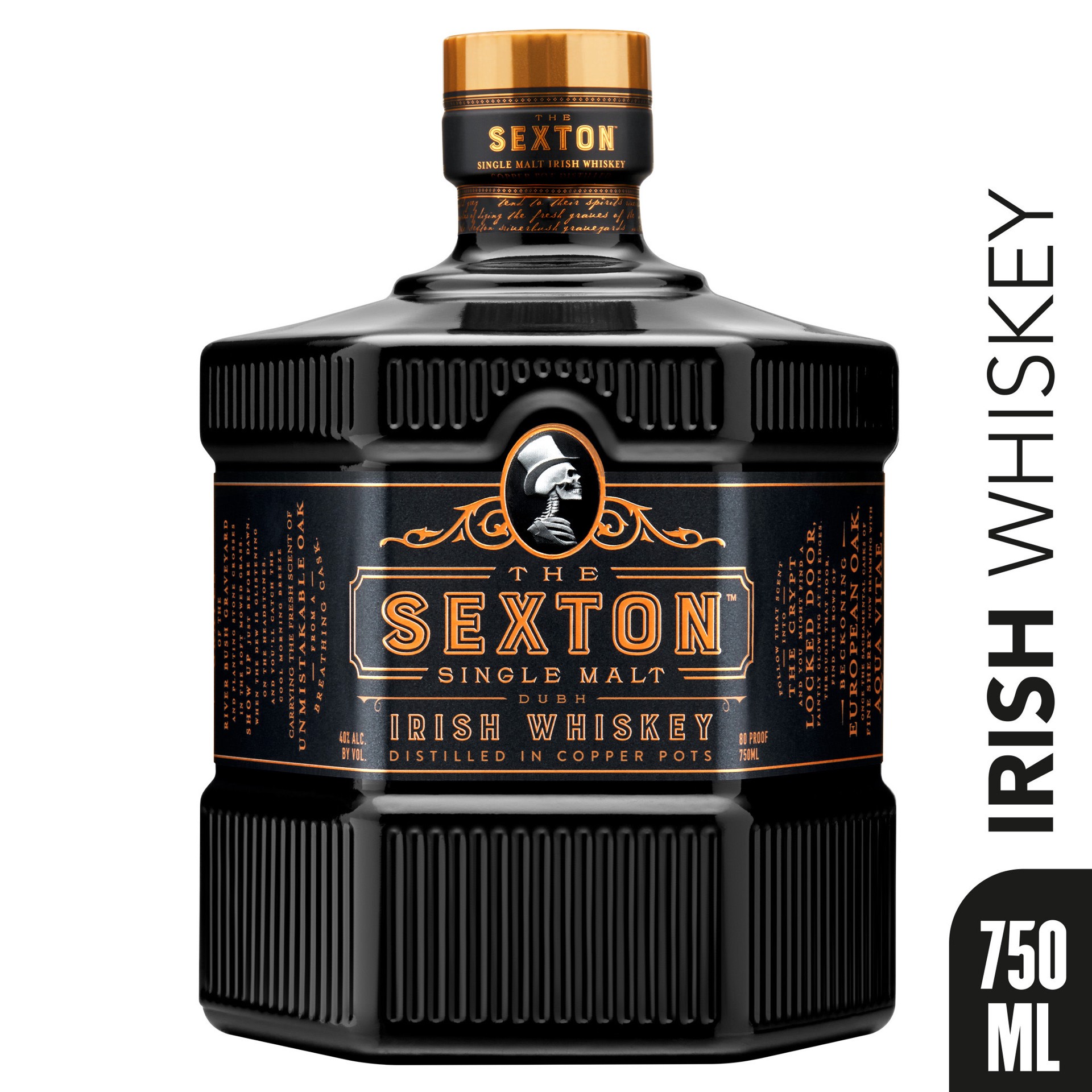 slide 1 of 8, Sexton Single Malt Irish Whiskey 80 Proof - 750 ml, 750 ml