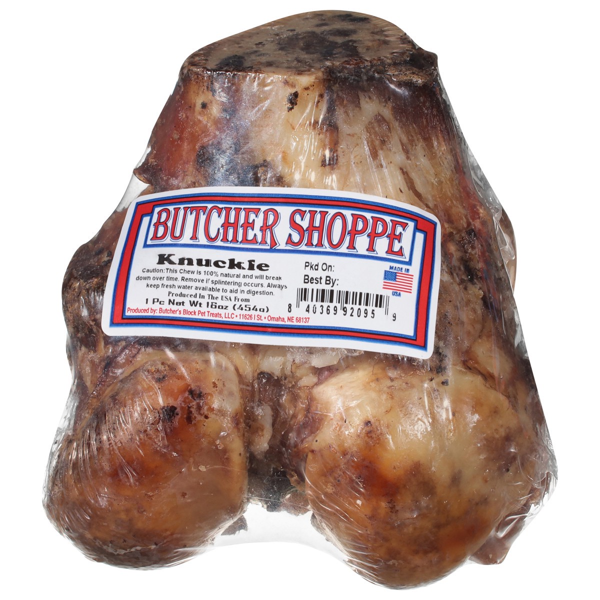 slide 4 of 4, Butcher Shoppe Bf Bone Knuckle, 1 ct