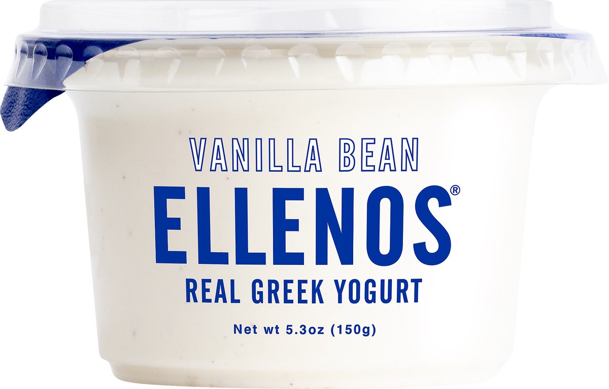 slide 2 of 8, Ellenos Greek Vanilla Bean Yogurt 5.3 oz, 5.3 oz