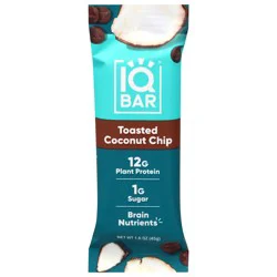 IQBar Toasted Coconut Chip Protein Bar 1.6 oz