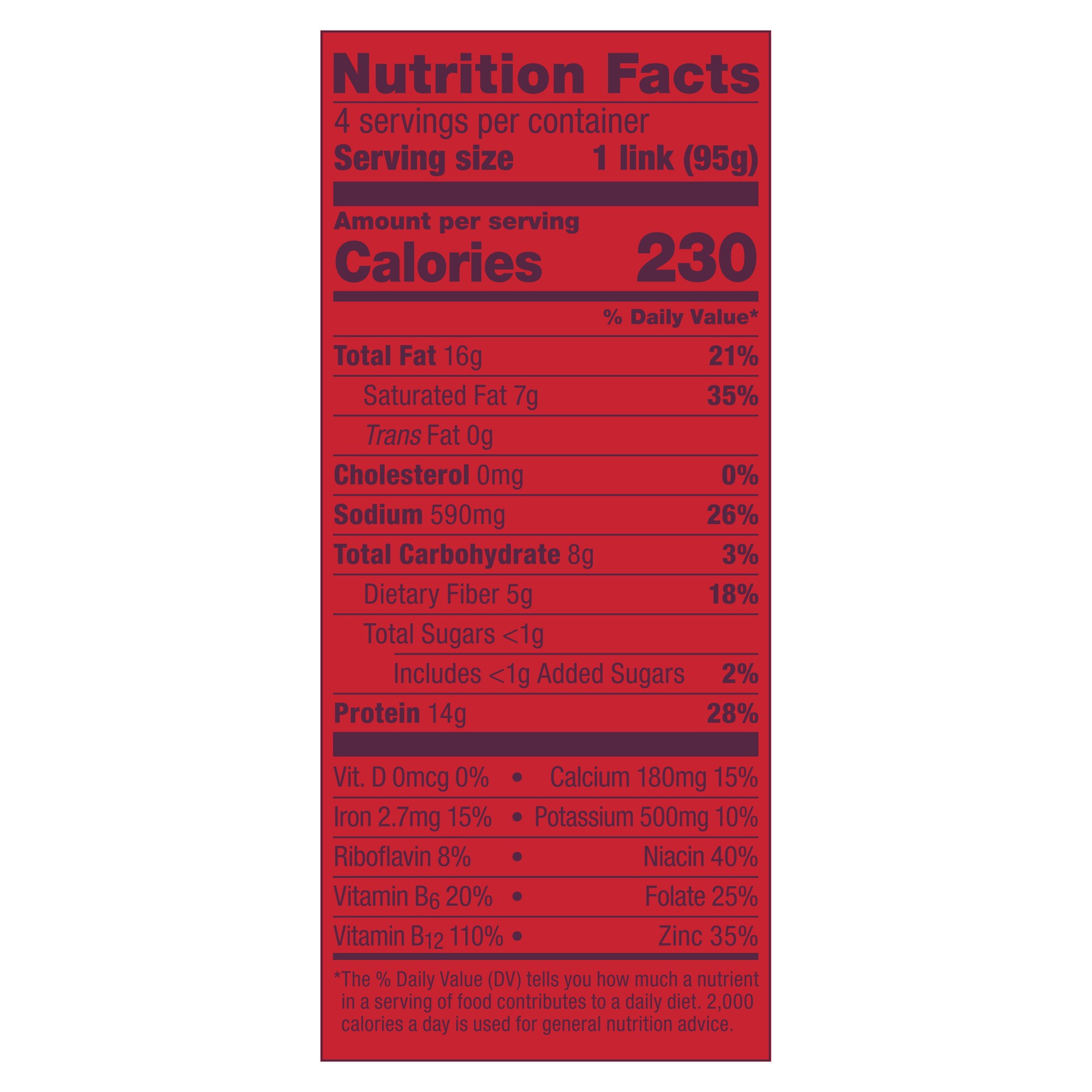 slide 4 of 4, Impossible™ Sausage Made From Plants, Italian, 4 Links, 13.5 oz, 13.5 oz
