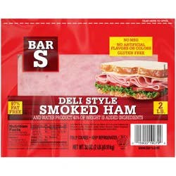 Bar-S Deli Style Smoked Ham 32 oz. Pack