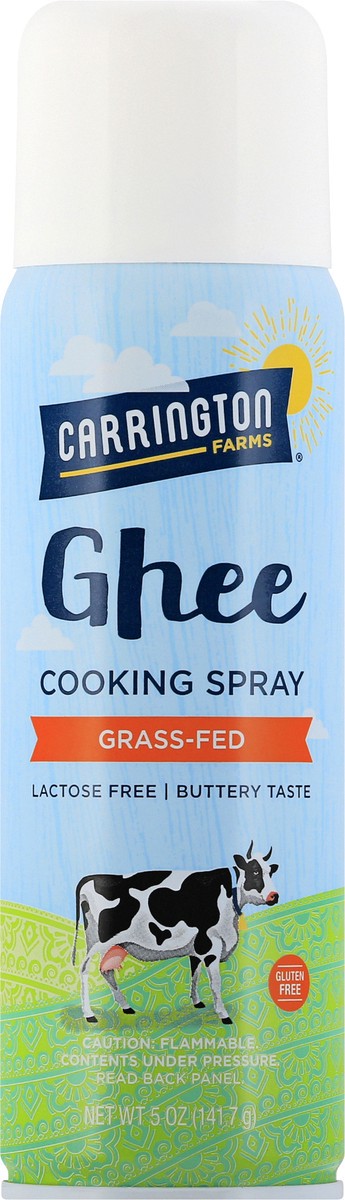 slide 6 of 9, Carrington Farms Ghee Grass-Fed Cooking Spray 5 oz, 5 oz