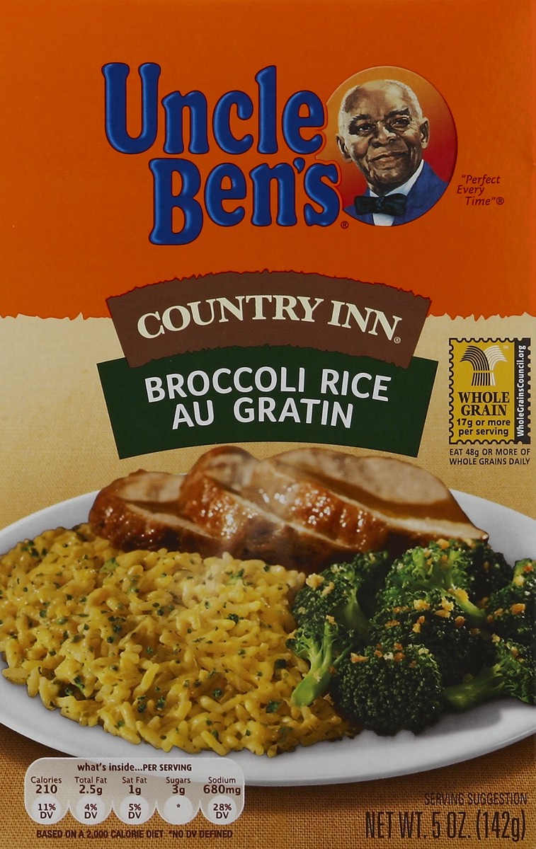 slide 4 of 4, Ben's Original Uncle Ben's Country Inn Broccoli Au Gratin Rice, 5 oz