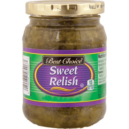 slide 1 of 1, Best Choice Sweet Pickle Relish, 8 oz