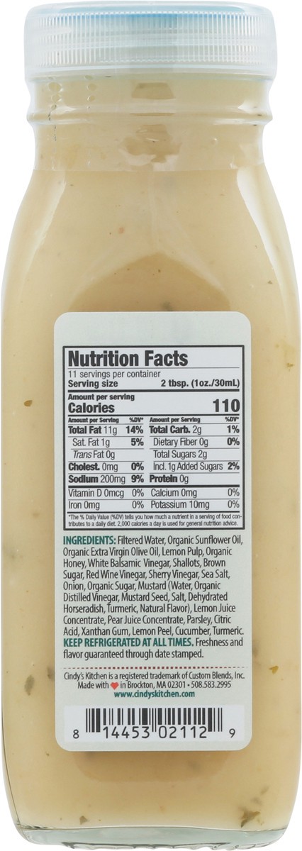 slide 10 of 13, Cindy's Kitchen Lemon & Shallot Vinaigrette Dressing 11 fl oz, 11 fl oz