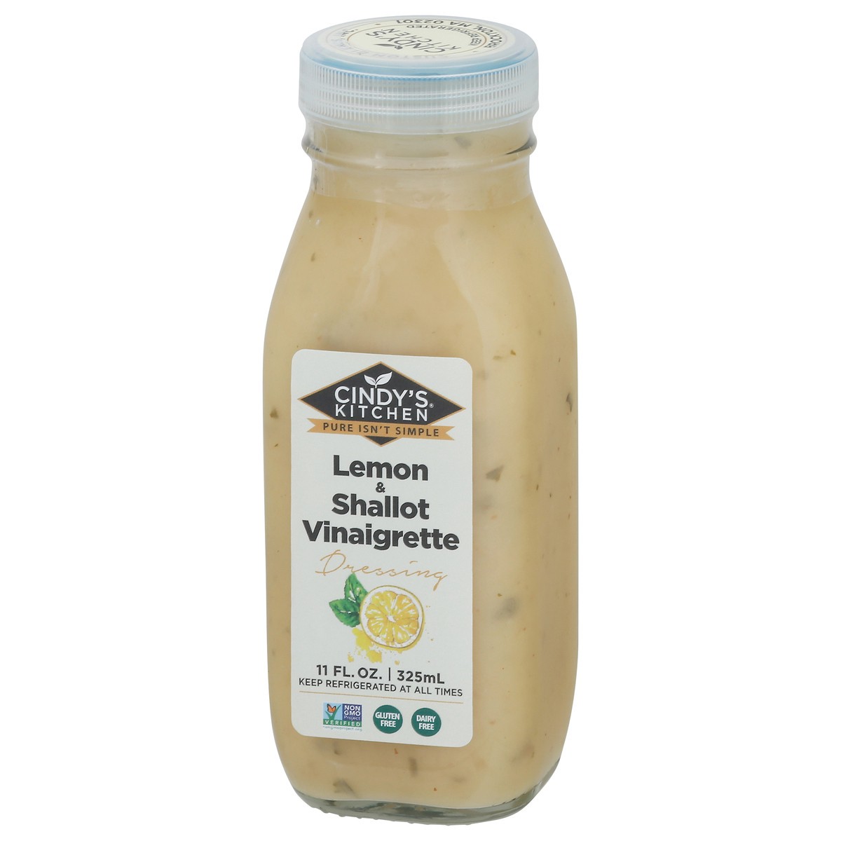 slide 9 of 13, Cindy's Kitchen Lemon & Shallot Vinaigrette Dressing 11 fl oz, 11 fl oz
